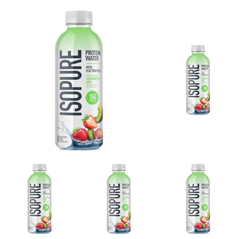 Isopure Clear Protein Water with Electrolytes Mixed Berry 20 oz, 12ct