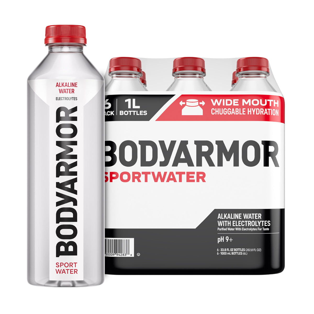 BODYARMOR SportWater, High Alkaline Water Pack + Electrolytes, 0.7L (24 Pk)