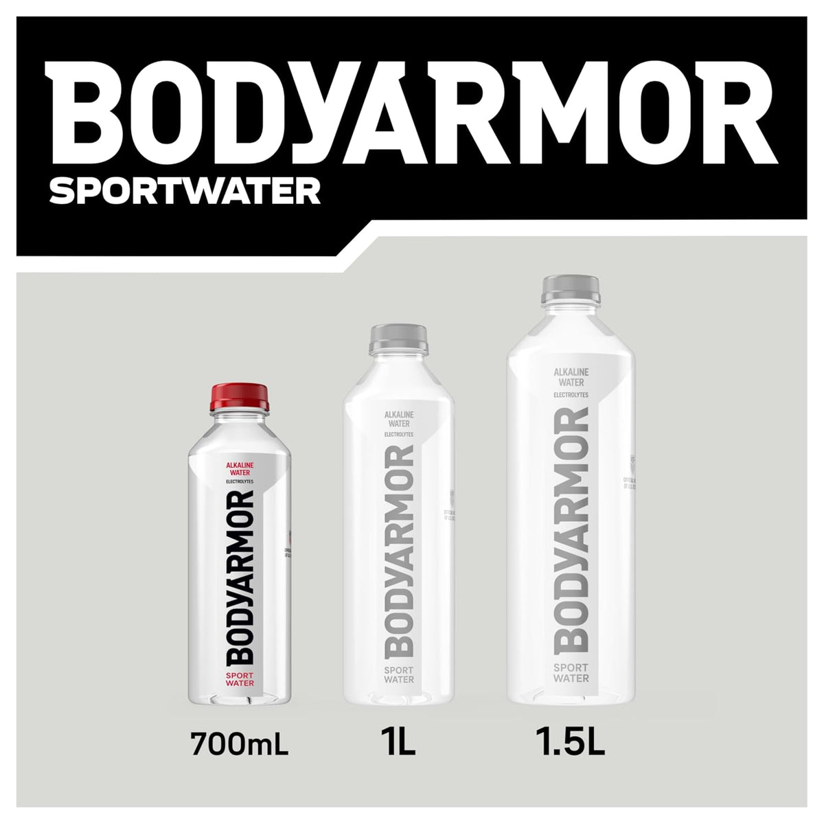BODYARMOR SportWater, High Alkaline Water Pack + Electrolytes, 0.7L (24 Pk)