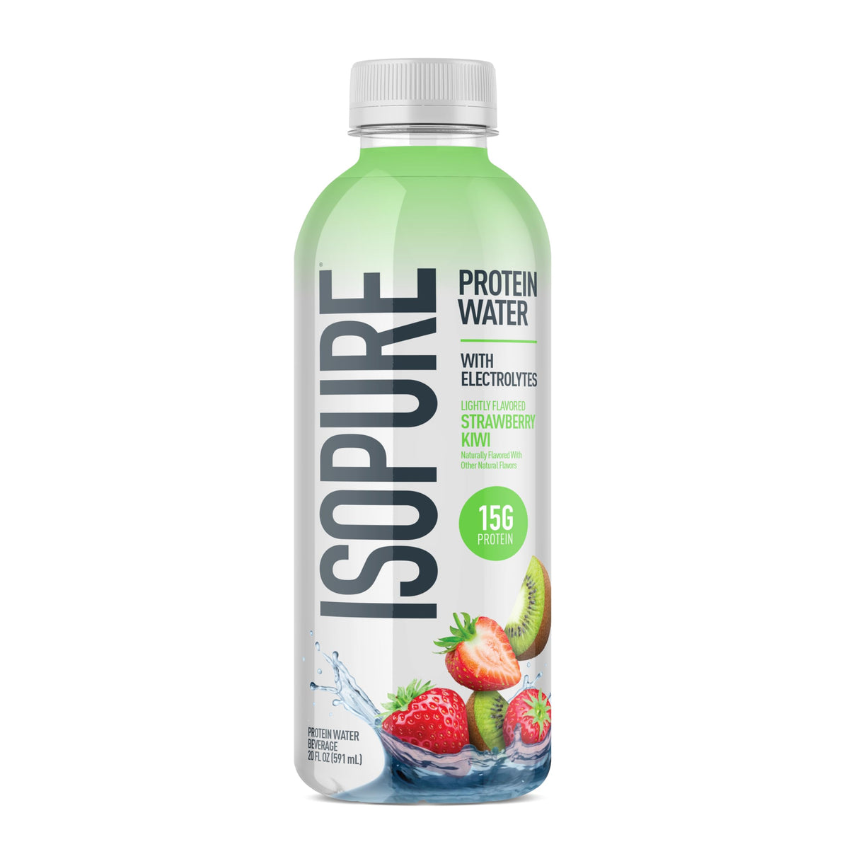 Isopure Clear Protein Water with Electrolytes Mixed Berry 20 oz, 12ct