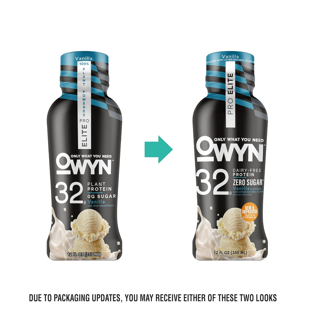OWYN Only What You Need 32g Pro Elite Vanilla Flavored Protein Shake, 12 Ct
